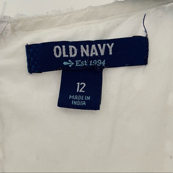 White Crochet Bohemian Dress from Old Navy - Picture 2 of 3